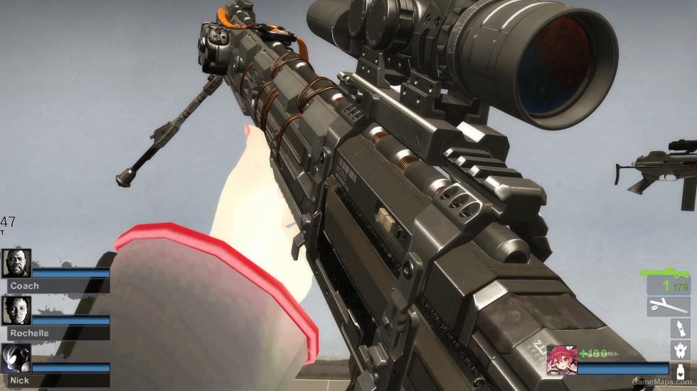 MW23 MORS bipod (military sniper)