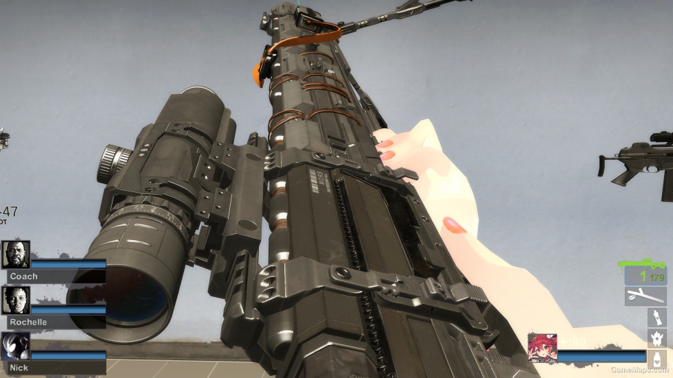 MW23 MORS bipod (military sniper)