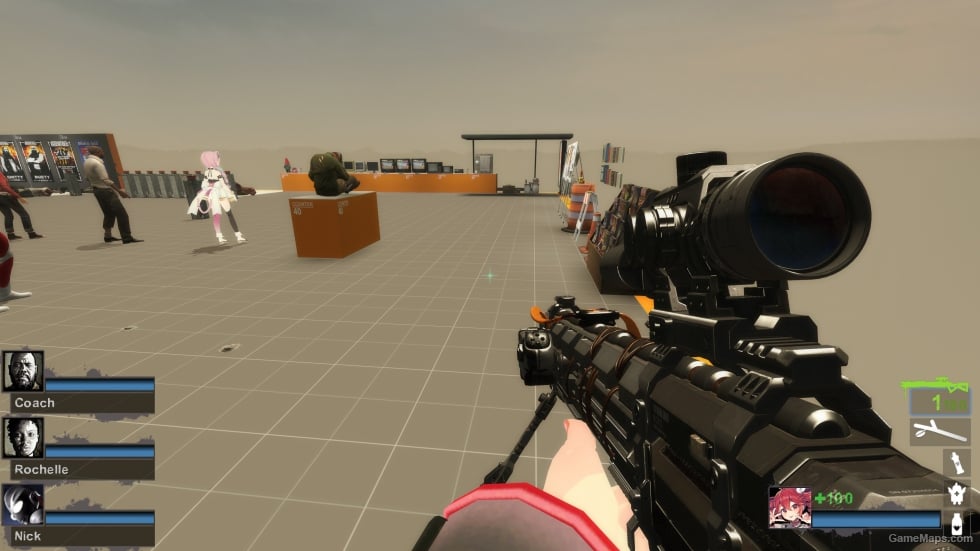 MW23 MORS bipod (military sniper)