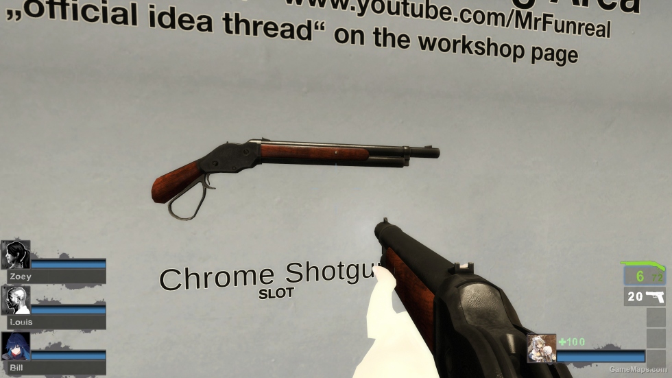 MW2 - Clean Model 1887 (ChromeShotgun) [request]