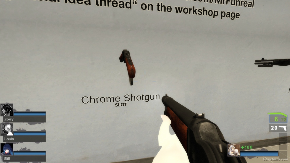 MW2 - Clean Model 1887 (ChromeShotgun) [request]