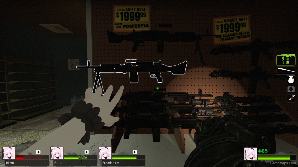 MW2 - Dark Metal M240B [AK47] (request)