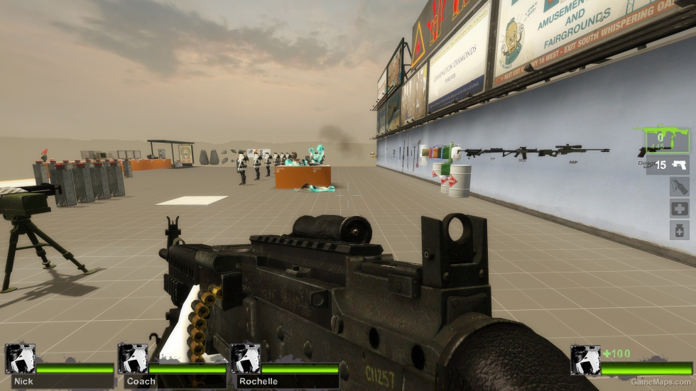 MW2 - Dark Metal M240B [M16A2] (request)