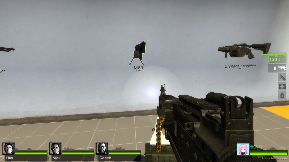MW2 - Dark Metal M240B [M60] v2 (request) [Sound fix Ver]
