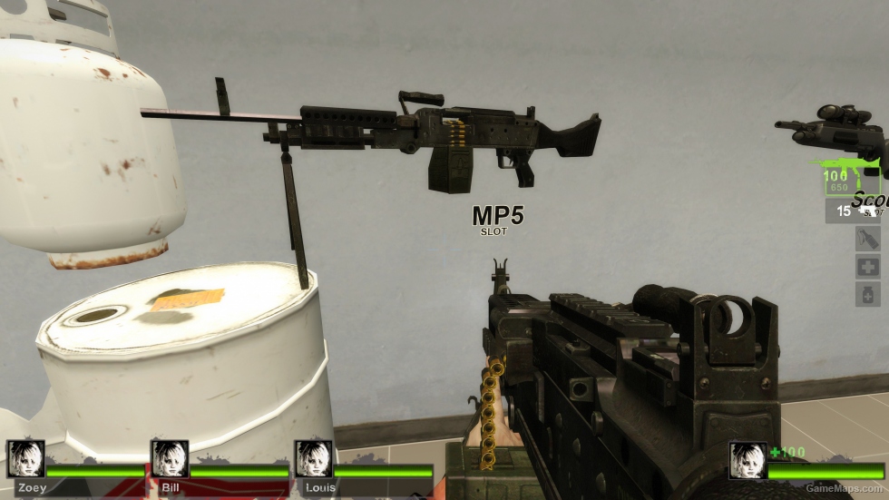 MW2 - Dark Metal M240B (MP5N) [request]
