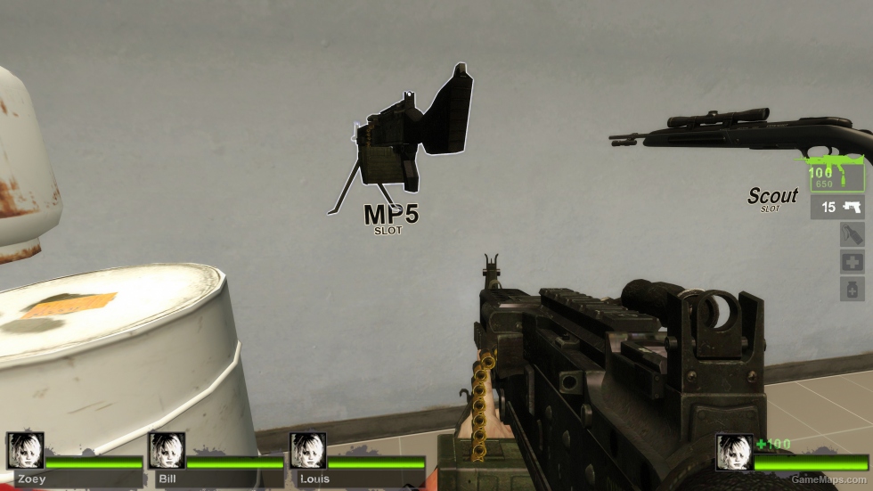 MW2 - Dark Metal M240B (MP5N) [request]