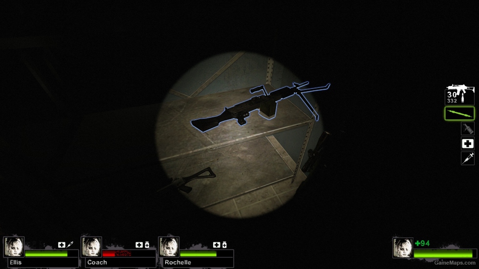 MW2 - Dark Metal M240B (MP5N) [request]