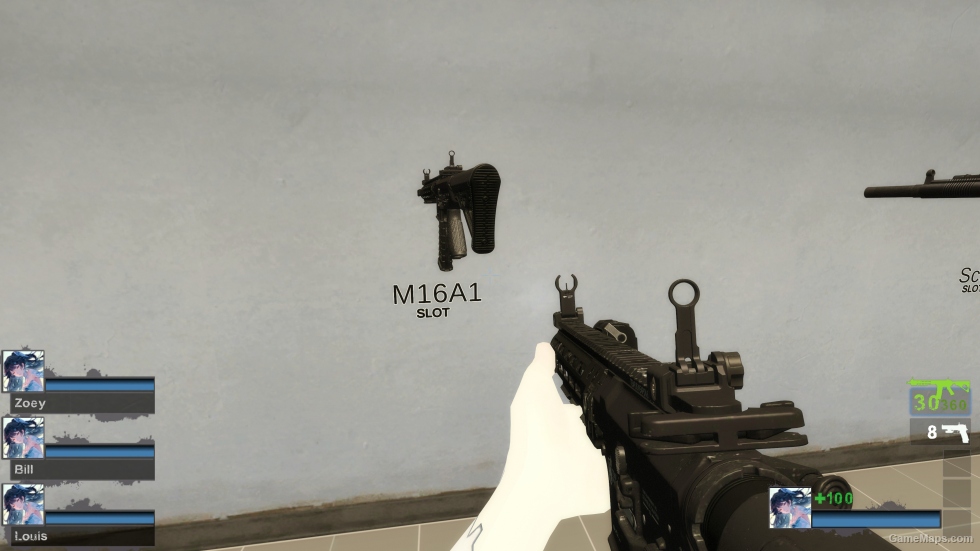 MW2 - M4 (Mav anims) v2 (M16A2) [Sound fix Ver]