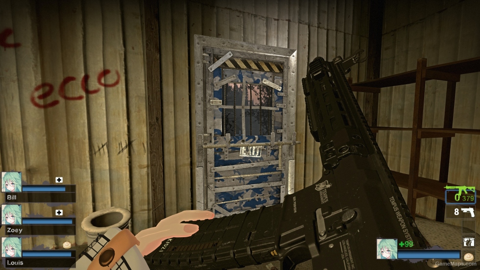 MW2 - M4 (Mav anims) v2 (M16A2) [Sound fix Ver]