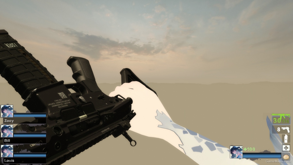 MW2 - M4 (Mav anims) v2 (M16A2) [Sound fix Ver]