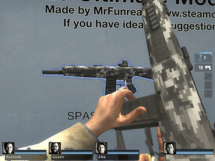 MW2 AA-12 camouflage pack