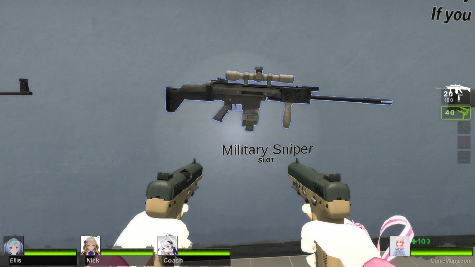 MW2 SCAR-H LB Black camo (FN MK 17 LB) [Military Sniper Rifle]