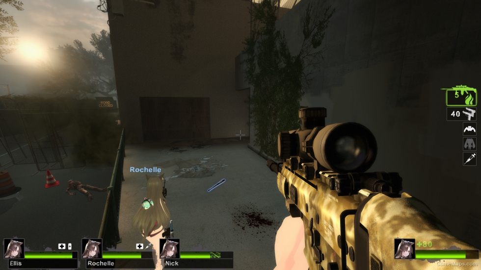 MW2 SCAR-H LB desert camo (FN MK 17 LB) [Military Sniper Rifle]