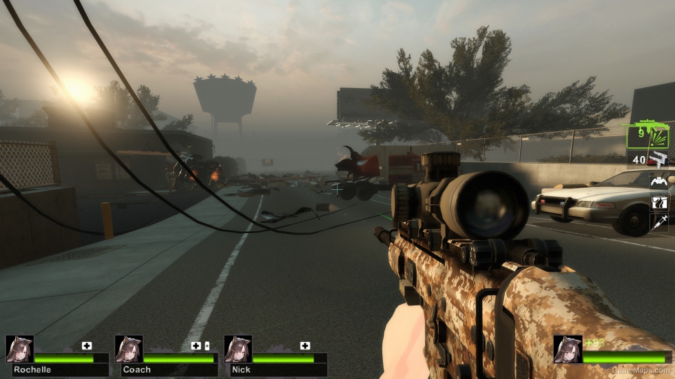 MW2 SCAR-H LB Digital Tan camo (FN MK 17 LB) [Military Sniper Rifle]
