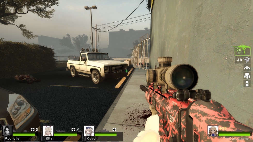 MW2 SCAR-H LB redtiger camo (FN MK 17 LB) [Military Sniper Rifle]