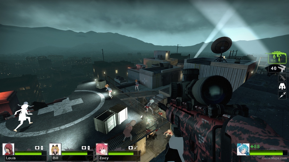 MW2 SCAR-H LB redtiger camo (FN MK 17 LB) [Military Sniper Rifle]