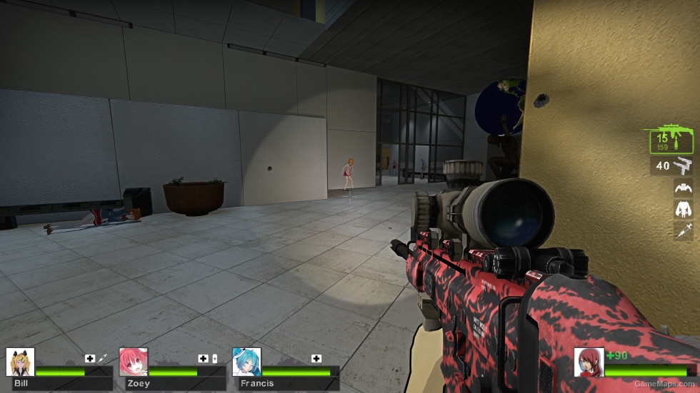 MW2 SCAR-H LB redtiger camo (FN MK 17 LB) [Military Sniper Rifle]