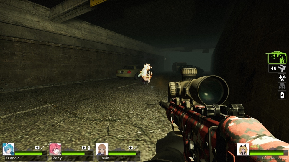 MW2 SCAR-H LB redurban camo (FN MK 17 LB) [Military Sniper Rifle]