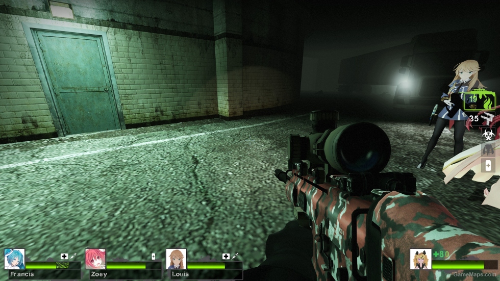 MW2 SCAR-H LB redurban camo (FN MK 17 LB) [Military Sniper Rifle]