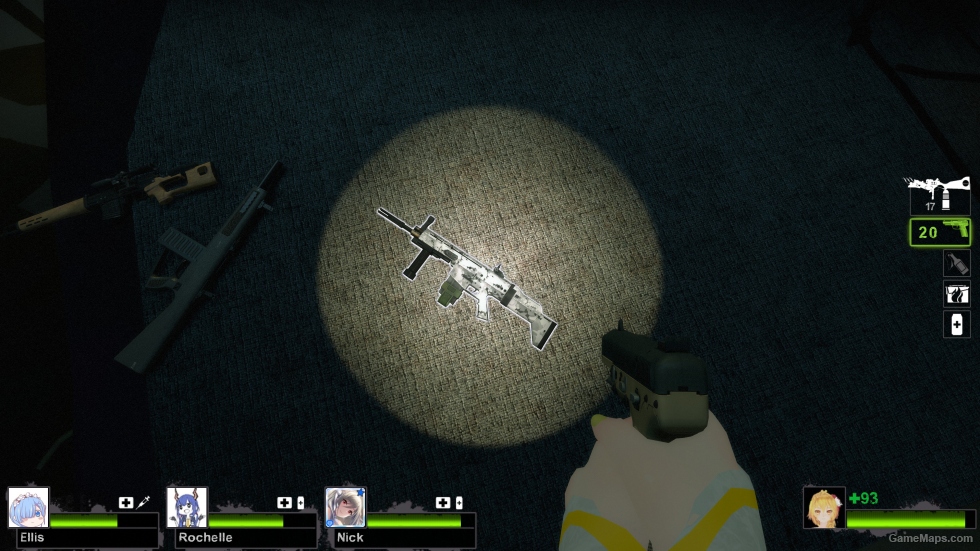 MW2 SCAR-H Grip arctic (AKM)