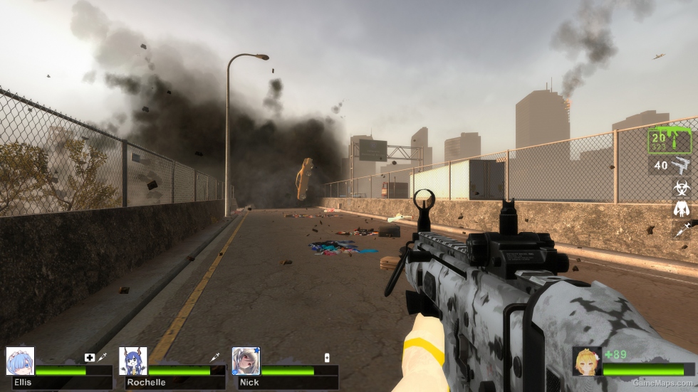 MW2 SCAR-H Grip arctic (AKM)