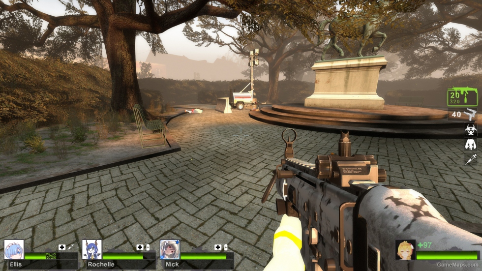 MW2 SCAR-H Grip arctic (AKM)