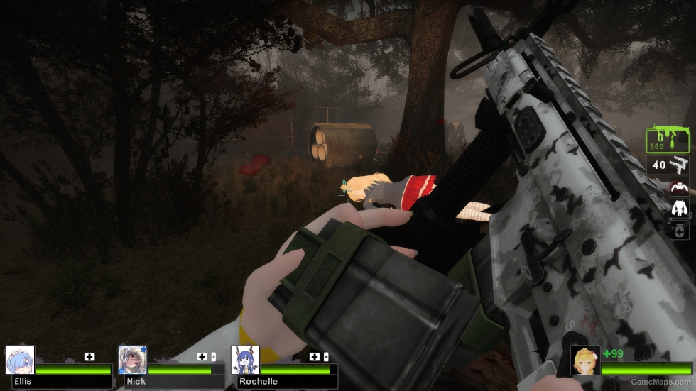 MW2 SCAR-H Grip arctic (AKM)