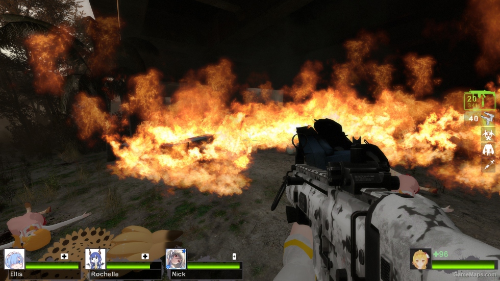 MW2 SCAR-H Grip arctic (AKM)