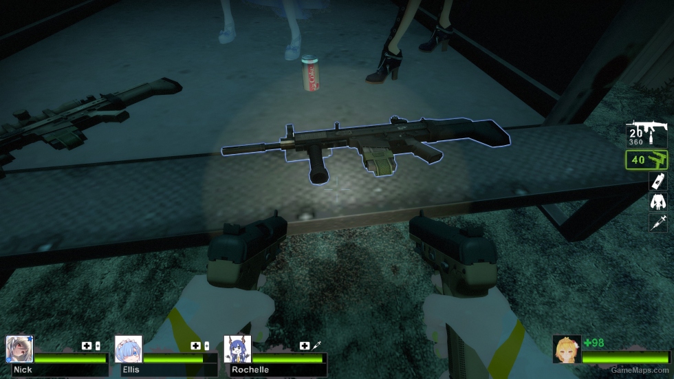 MW2 SCAR-H Grip Black (AKM)