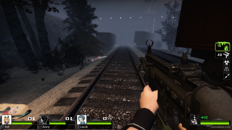 MW2 SCAR-H Grip Black (AKM)