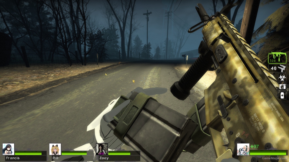 MW2 SCAR-H Grip desert (AKM)