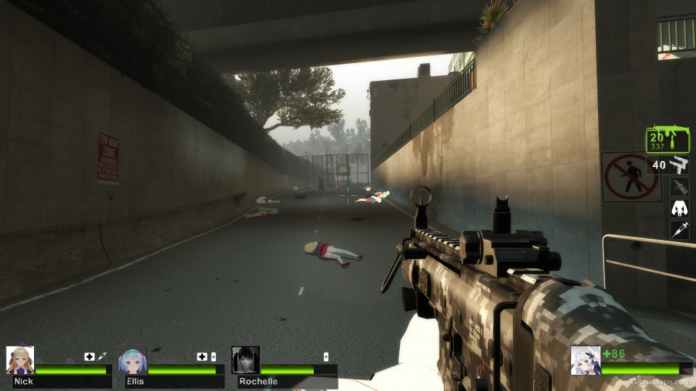 MW2 SCAR-H Grip digital (AKM)