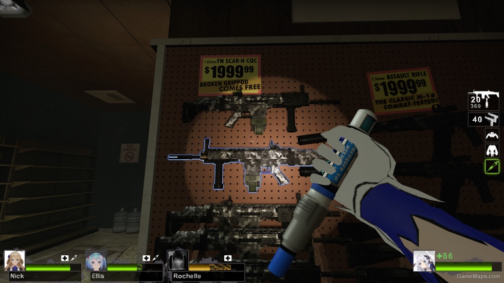 MW2 SCAR-H Grip digital (AKM)