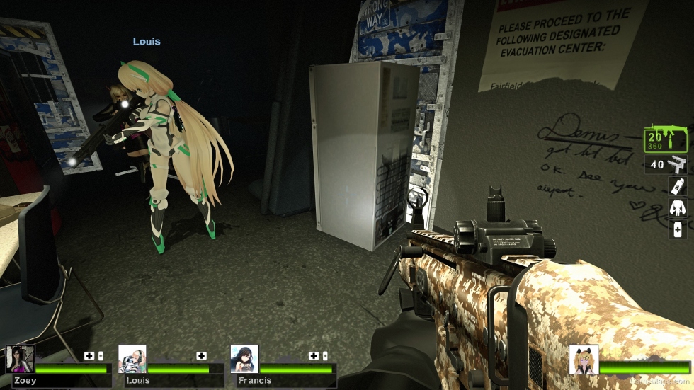 MW2 SCAR-H Grip Digital Tan (AKM)