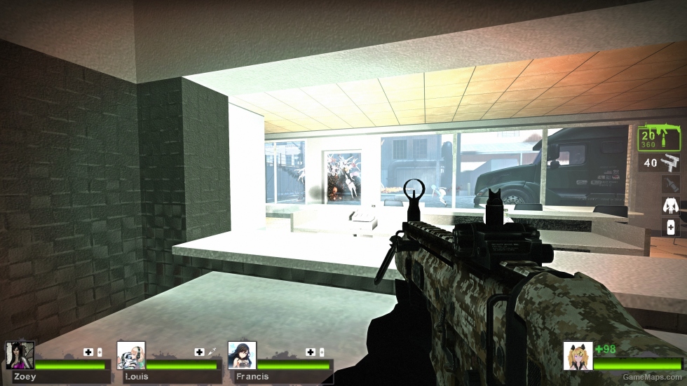 MW2 SCAR-H Grip Digital Tan (AKM)