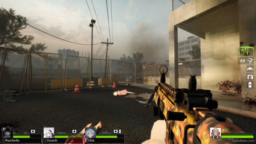 MW2 SCAR-H Grip fall (AKM)