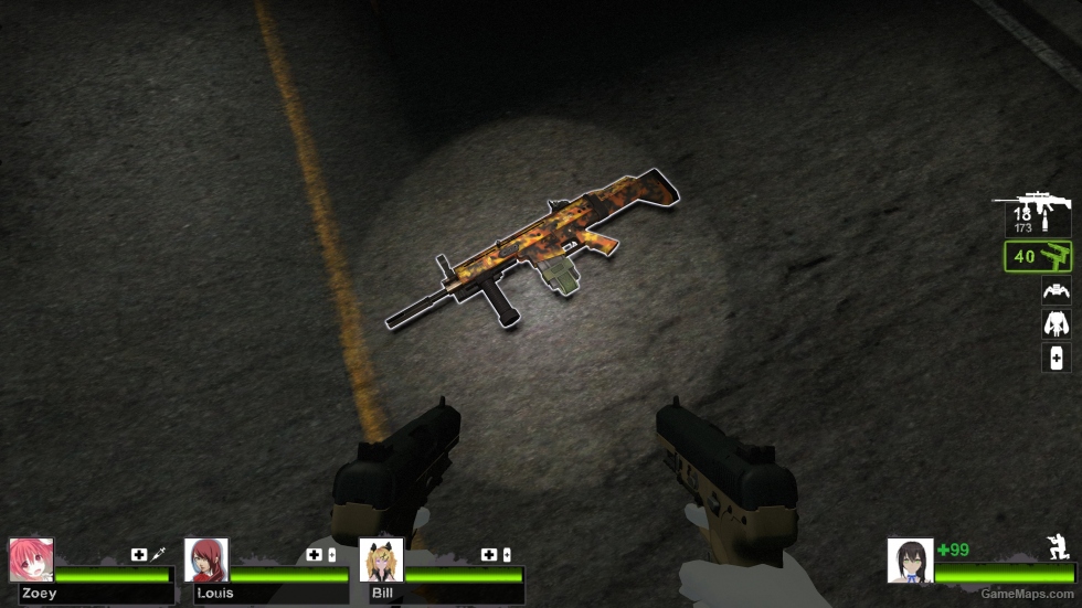 MW2 SCAR-H Grip fall (AKM)