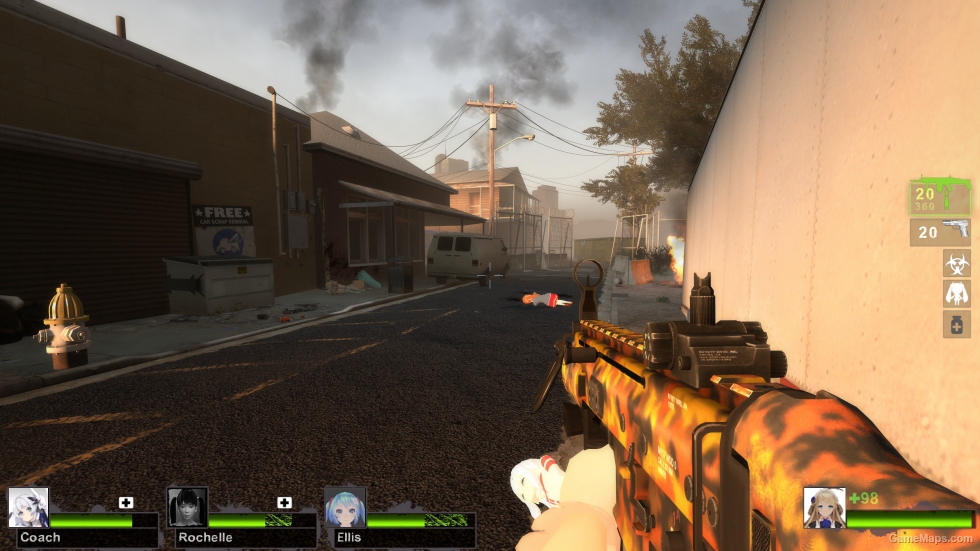 MW2 SCAR-H Grip fall (AKM)