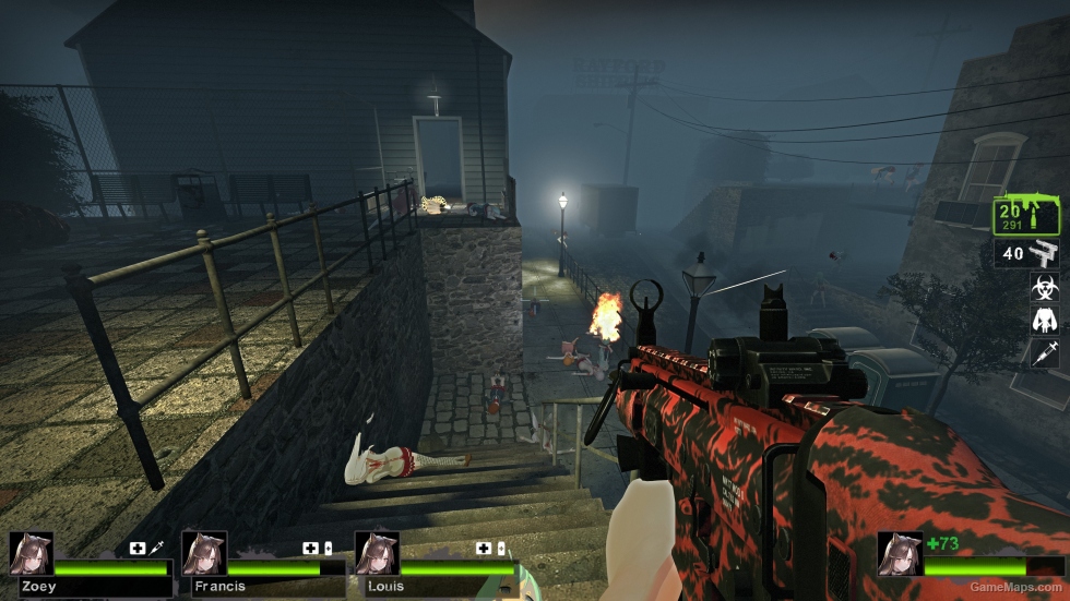 MW2 SCAR-H Grip redtiger (AKM)