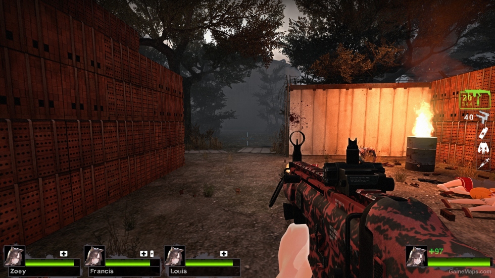 MW2 SCAR-H Grip redtiger (AKM)