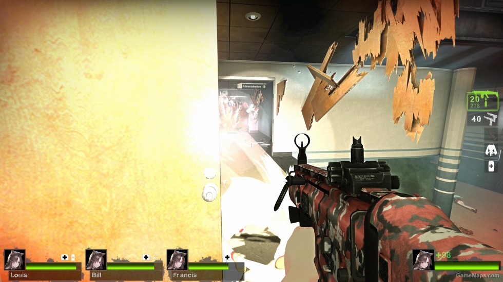 mw2 SCAR-H grip redurban (AKM)