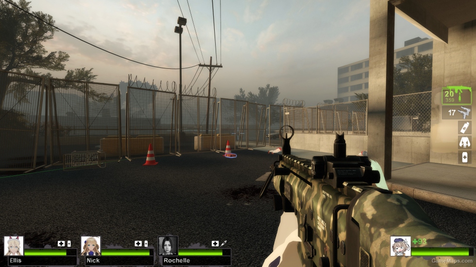 MW2 SCAR-H Grip woodland (AKM)