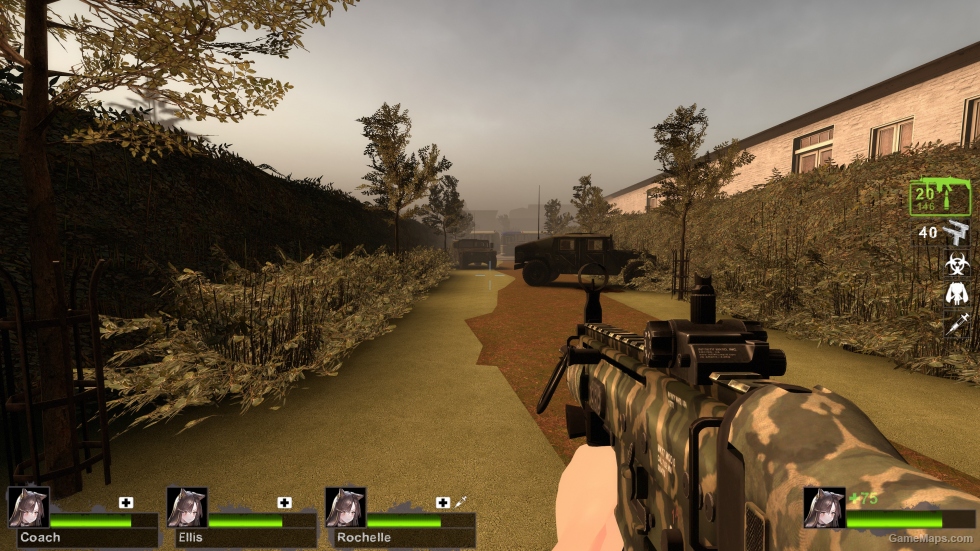 MW2 SCAR-H Grip woodland (AKM)
