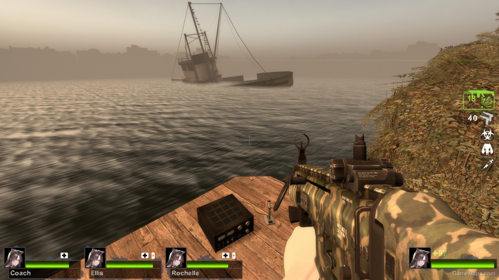 MW2 SCAR-H Grip woodland (AKM)