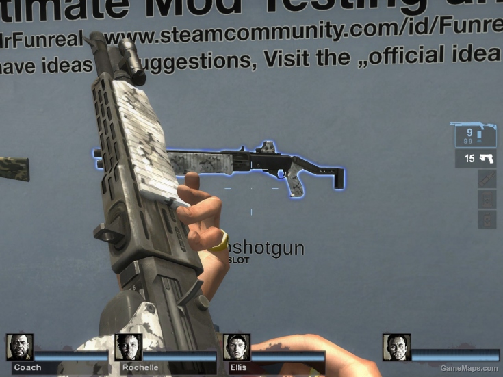 MW2 SPAS-12 camouflage pack