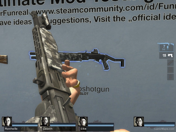 MW2 SPAS-12 camouflage pack