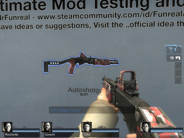 MW2 SPAS-12 camouflage pack