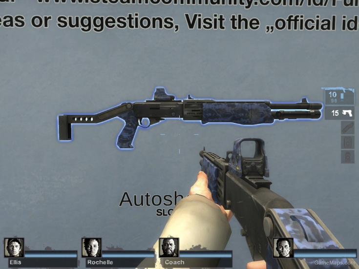 MW2 SPAS-12 camouflage pack
