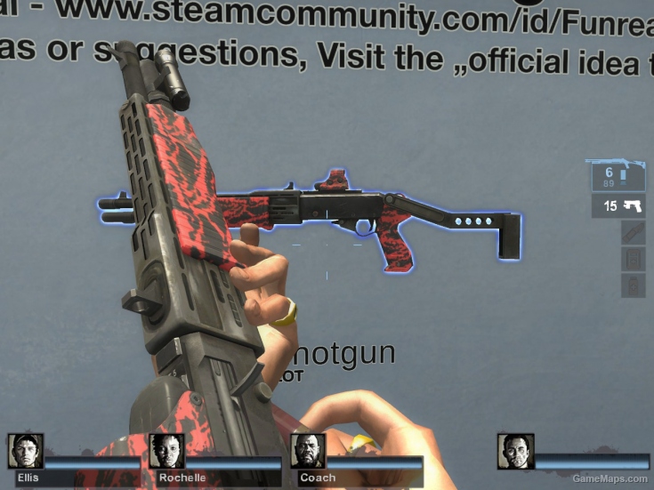 MW2 SPAS-12 camouflage pack