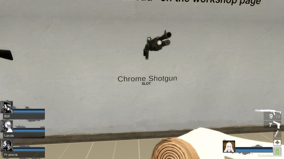 MW2 SPAS (Chrome Shotgun) (ADS) [Sound fix Ver] (request)